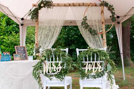 Blumen für Hochzeiten Traubogen Nidderau Niddatal Karben Bruchköbel Wetteraukreis