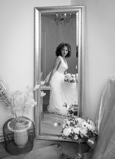 Vintage Spiegel, Foto: Julia Balthasar